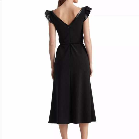 Ralph Lauren Sequins dress size 12 black NWT - Picture 5 of 11